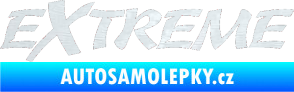 Samolepka Extreme 003 3D karbon bílý
