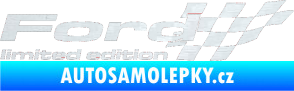 Samolepka Ford limited edition pravá 3D karbon bílý