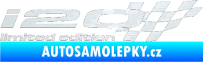 Samolepka i20 limited edition pravá 3D karbon bílý