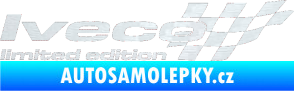 Samolepka Iveco limited edition pravá 3D karbon bílý