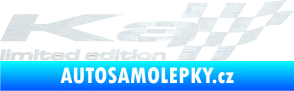 Samolepka Ka limited edition pravá 3D karbon bílý