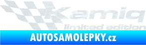 Samolepka Kamiq limited edition levá 3D karbon bílý