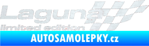 Samolepka Laguna limited edition pravá 3D karbon bílý