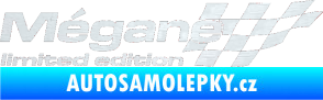 Samolepka Mégane limited edition pravá 3D karbon bílý