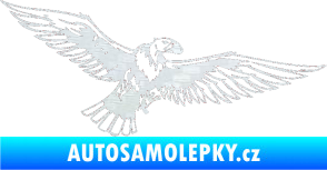 Samolepka Predators 028 pravá sup 3D karbon bílý