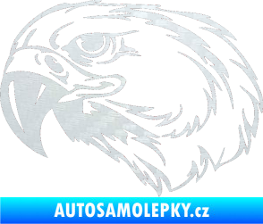 Samolepka Predators 031 levá 3D karbon bílý