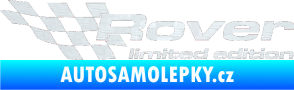 Samolepka Rover limited edition levá 3D karbon bílý