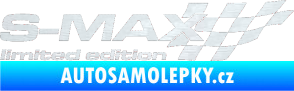 Samolepka S-MAX limited edition pravá 3D karbon bílý
