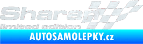 Samolepka Sharan limited edition pravá 3D karbon bílý