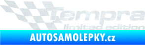 Samolepka Tempra limited edition levá 3D karbon bílý