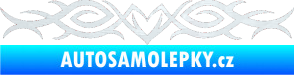 Samolepka Tetování 073 3D karbon bílý
