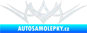 Samolepka Tetování 094 3D karbon bílý