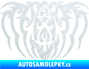 Samolepka Tetování 210 3D karbon bílý