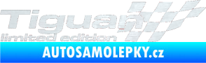 Samolepka Tiguan limited edition pravá 3D karbon bílý