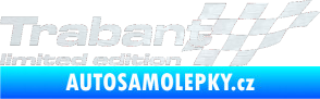 Samolepka Trabant limited edition pravá 3D karbon bílý