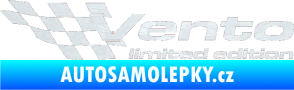 Samolepka Vento limited edition levá 3D karbon bílý