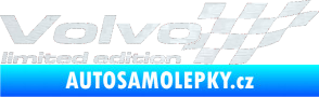 Samolepka Volvo limited edition pravá 3D karbon bílý