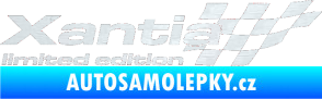 Samolepka Xantia limited edition pravá 3D karbon bílý