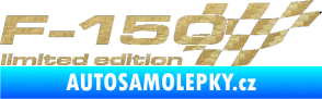 Samolepka F-150 limited edition pravá (F150) 3D karbon zlatý