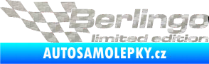 Samolepka Berlingo limited edition levá 3D karbon stříbrný
