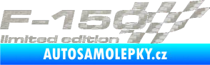 Samolepka F-150 limited edition pravá (F150) 3D karbon stříbrný