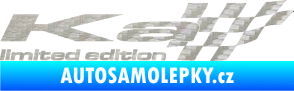 Samolepka Ka limited edition pravá 3D karbon stříbrný