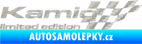 Samolepka Kamiq limited edition pravá 3D karbon stříbrný