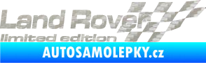 Samolepka Land Rover limited edition pravá 3D karbon stříbrný