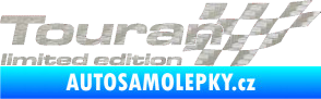 Samolepka Touran limited edition pravá 3D karbon stříbrný