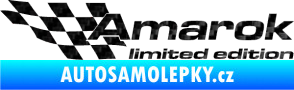 Samolepka Amarok limited edition levá 3D karbon černý