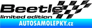 Samolepka Beetle limited edition pravá 3D karbon černý