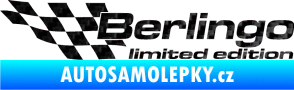 Samolepka Berlingo limited edition levá 3D karbon černý