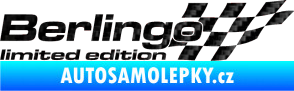 Samolepka Berlingo limited edition pravá 3D karbon černý