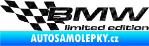 Samolepka BMW limited edition levá 3D karbon černý