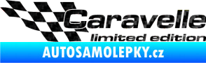 Samolepka Caravelle limited edition levá 3D karbon černý