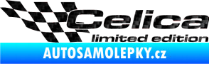 Samolepka Celica limited edition levá 3D karbon černý