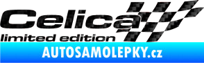 Samolepka Celica limited edition pravá 3D karbon černý