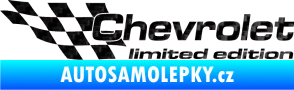 Samolepka Chevrolet limited edition levá 3D karbon černý