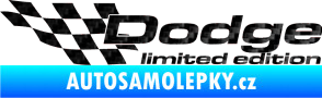 Samolepka Dodge limited edition levá 3D karbon černý