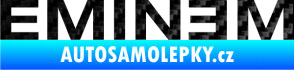 Samolepka Eminem 3D karbon černý