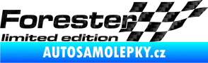 Samolepka Forester limited edition pravá 3D karbon černý