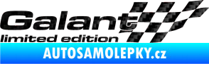 Samolepka Galant limited edition pravá 3D karbon černý