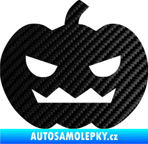 Samolepka Halloween 013 levá 3D karbon černý