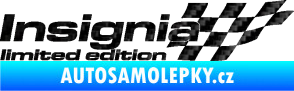 Samolepka Insignia limited edition pravá 3D karbon černý