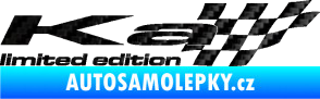 Samolepka Ka limited edition pravá 3D karbon černý
