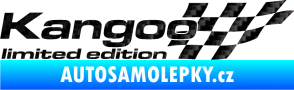 Samolepka Kangoo limited edition pravá 3D karbon černý