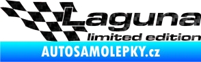 Samolepka Laguna limited edition levá 3D karbon černý