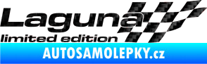 Samolepka Laguna limited edition pravá 3D karbon černý