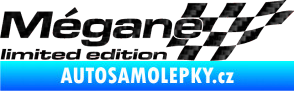 Samolepka Mégane limited edition pravá 3D karbon černý