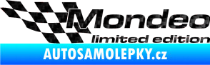 Samolepka Mondeo limited edition levá 3D karbon černý